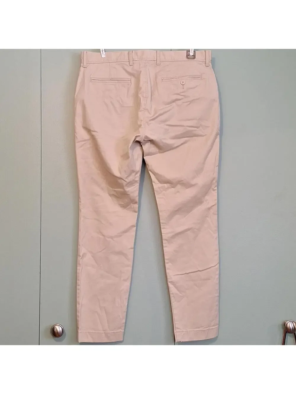 Nwt J. Crew Mens 250 Skinny Khaki Pant Size 34